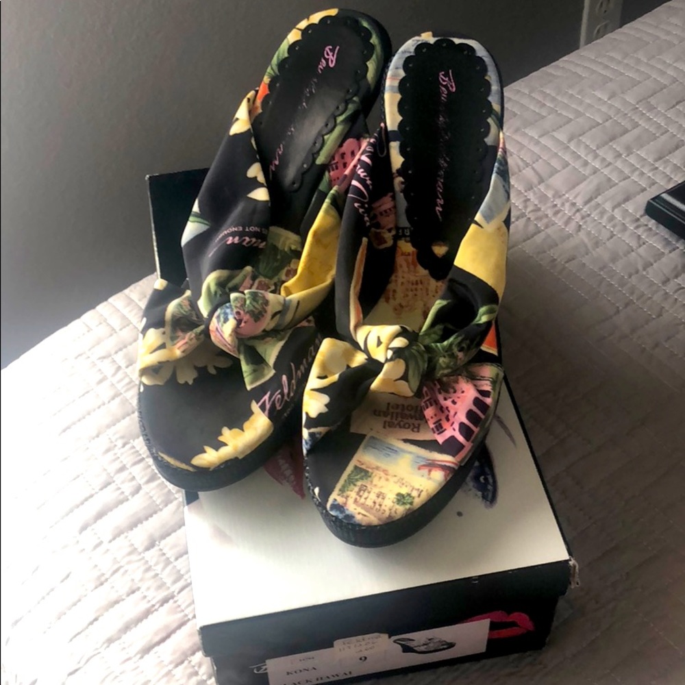 Beverly Feldman wedge shoes